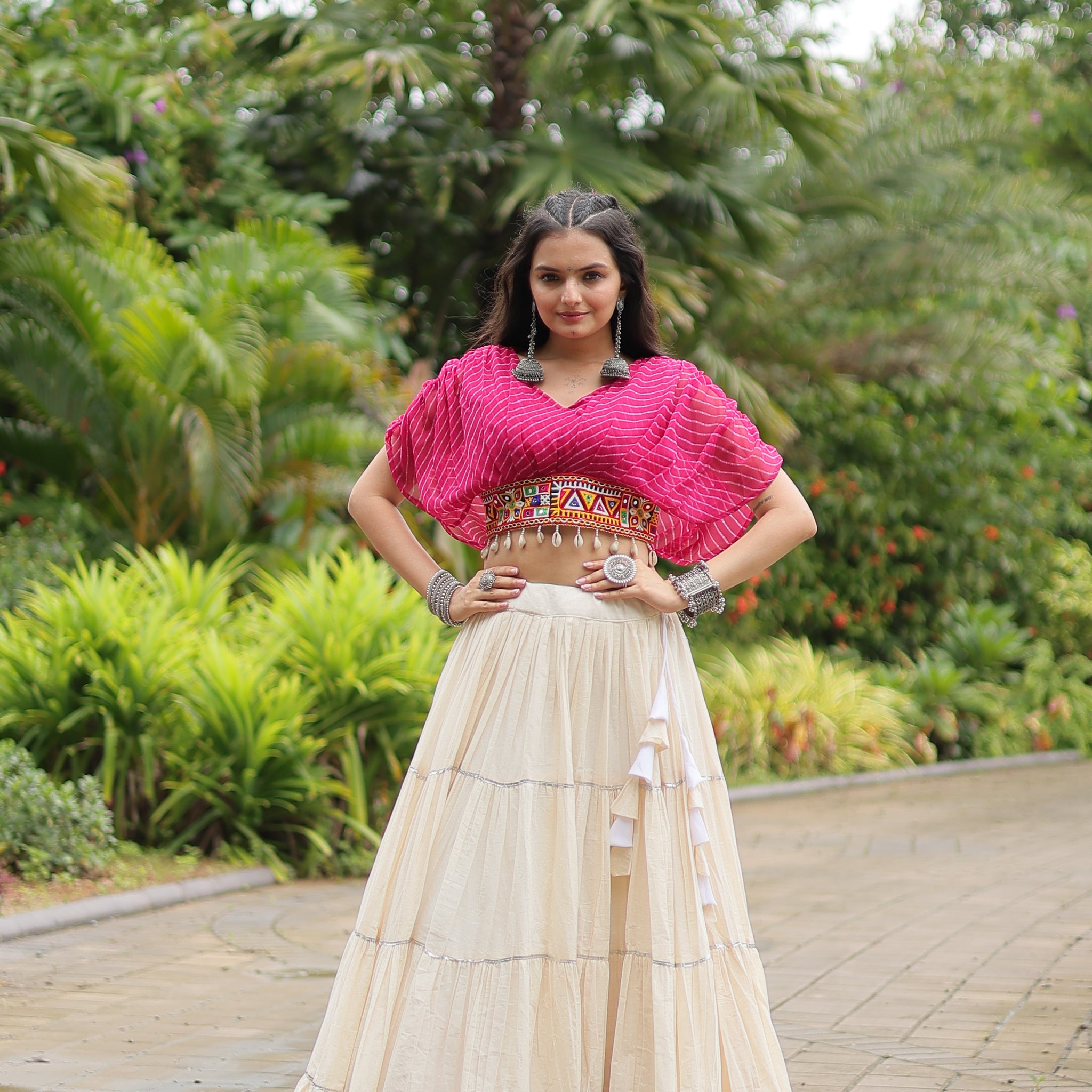 💕 Adorable Designer Readymade Cotton Lehenga choli Set 💃🏻