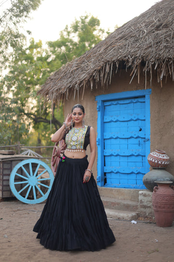 💕 Adorable Designer Readymade Reyon Lehenga choli Set 💃🏻