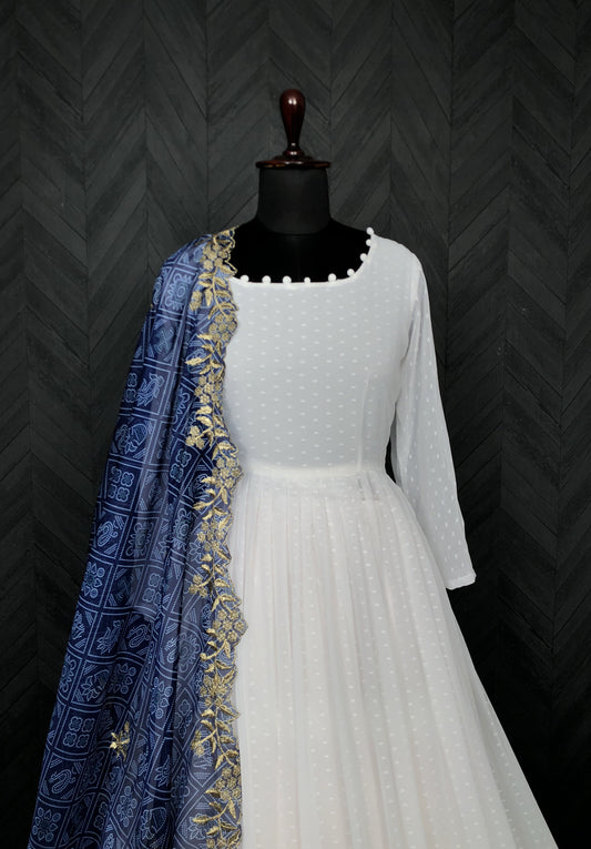 👜PREMIUM READYMADE GOWN-DUPATTA COLLECTIONS👜