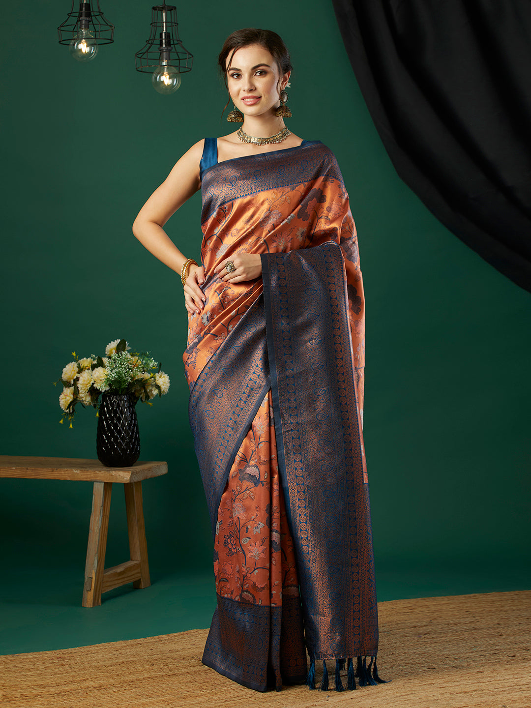 Woven Design Zari Pure Silk Banarasi Saree