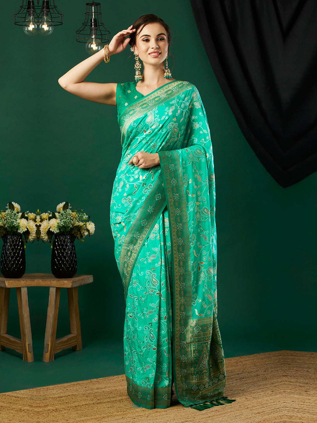 Banarasi Pure Georgette Jacquard Saree