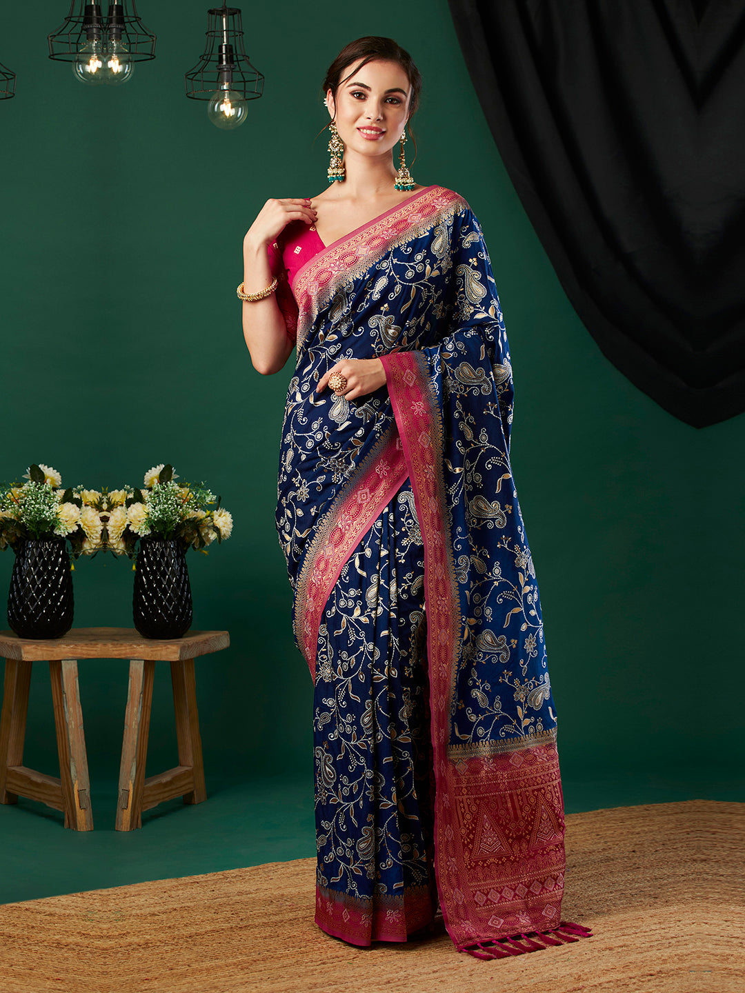 Banarasi Pure Georgette Jacquard Saree