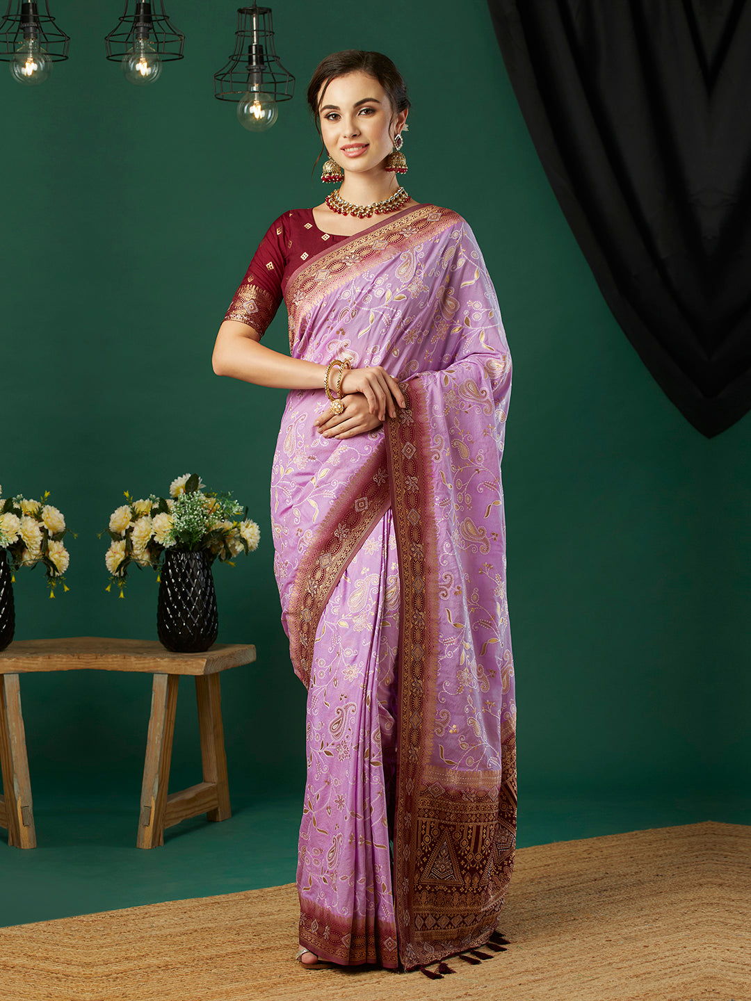 Banarasi Pure Georgette Jacquard Saree