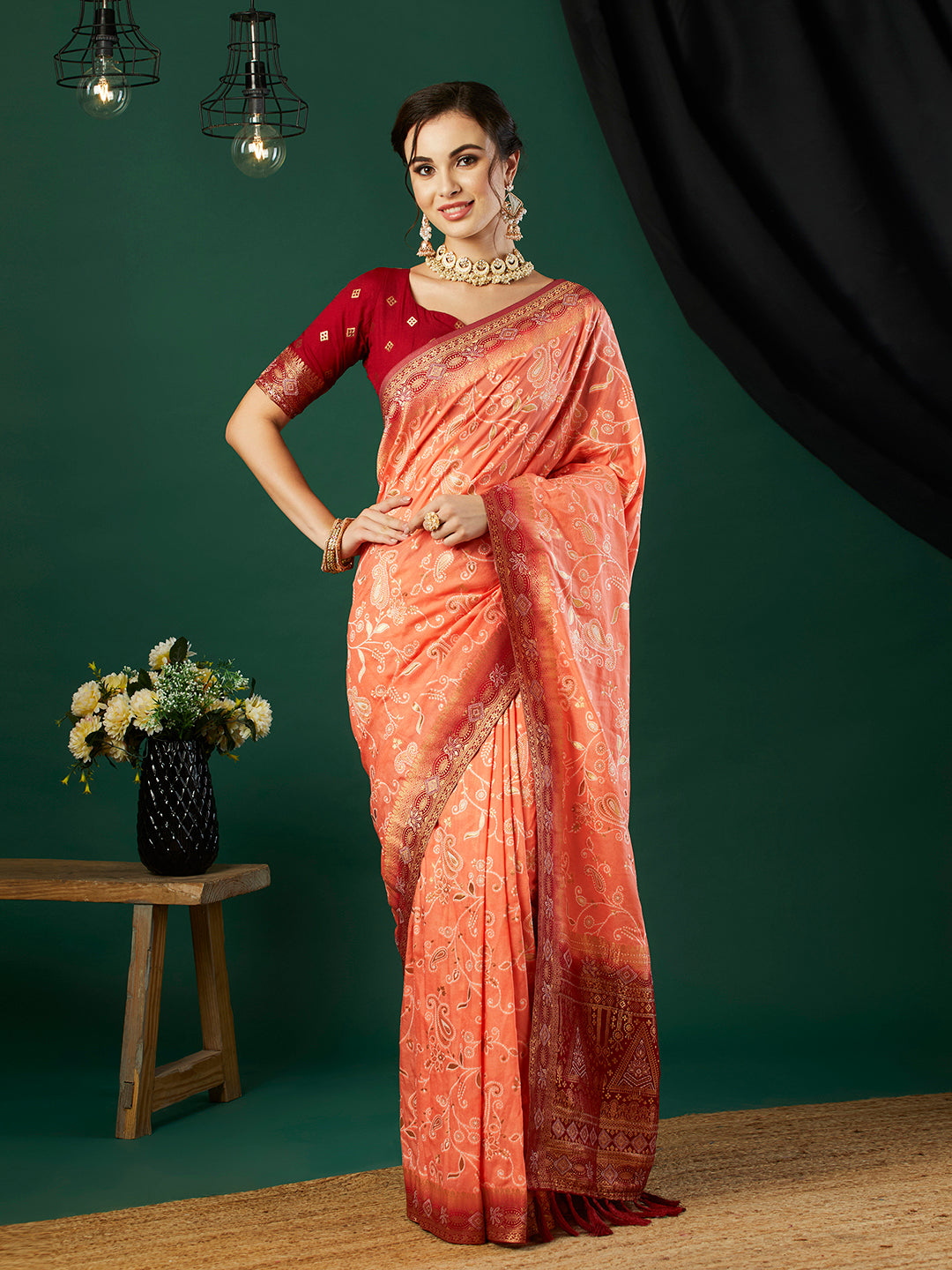 Banarasi Pure Georgette Jacquard Saree