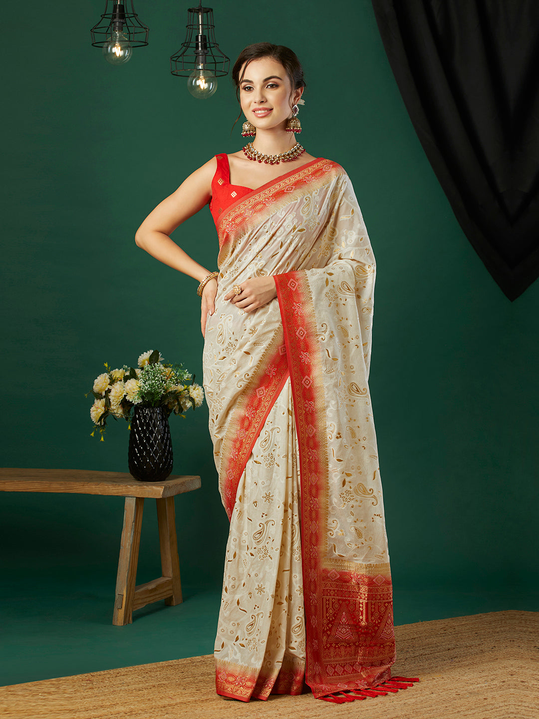 Banarasi Pure Georgette Jacquard Saree