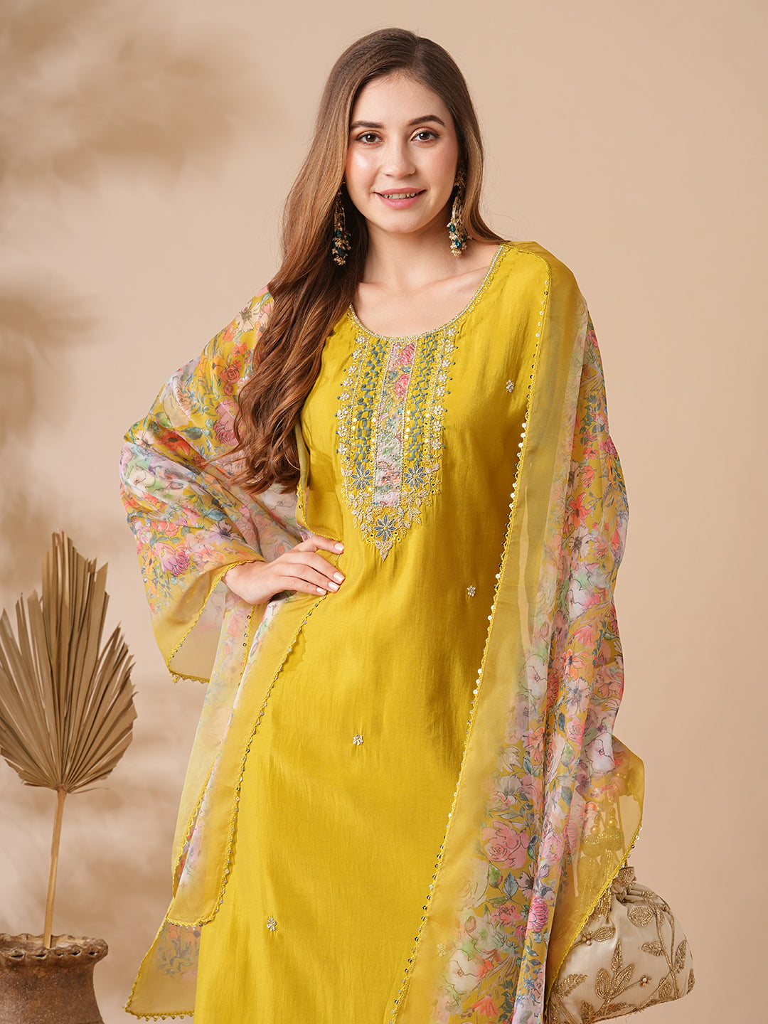 Embroidery Kurta Set