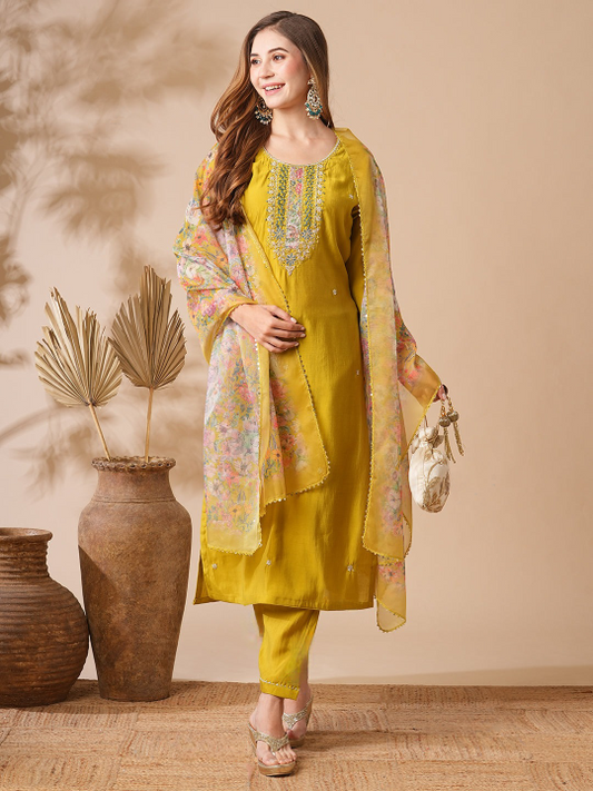 Embroidery Kurta Set